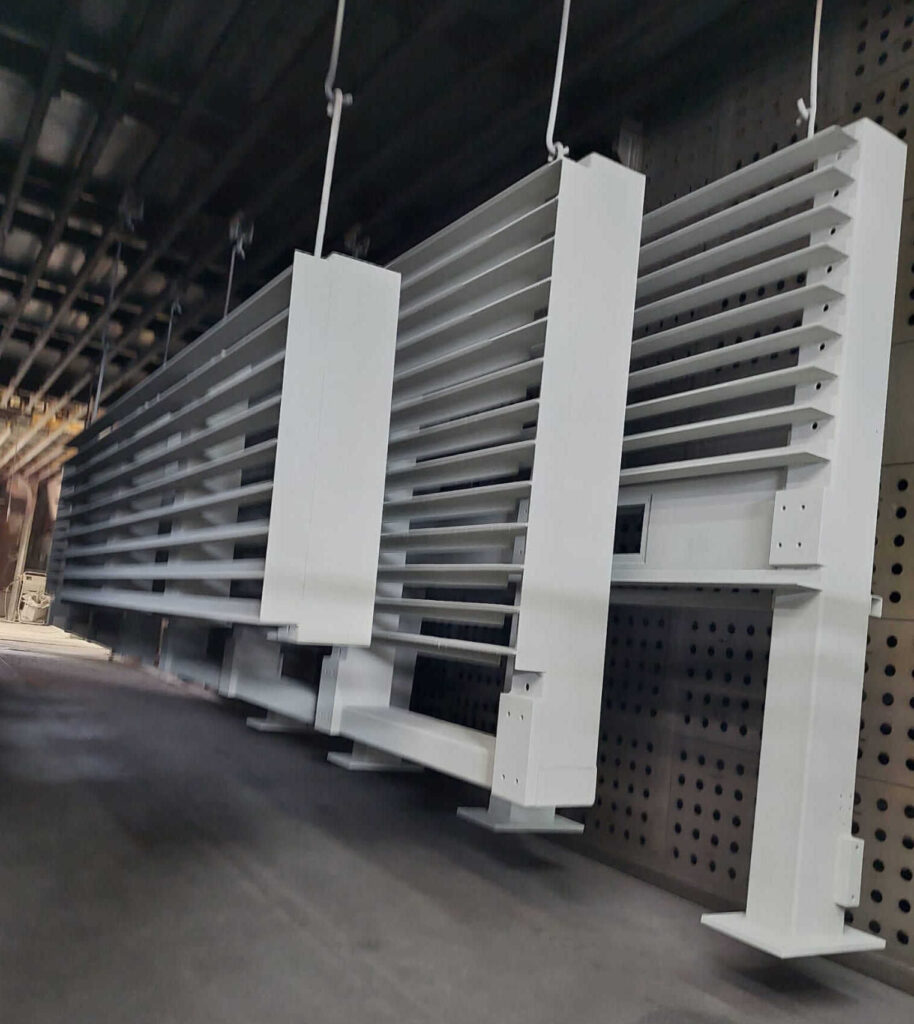 Forno MAGIA srl verniciatura bergamo brescia telai